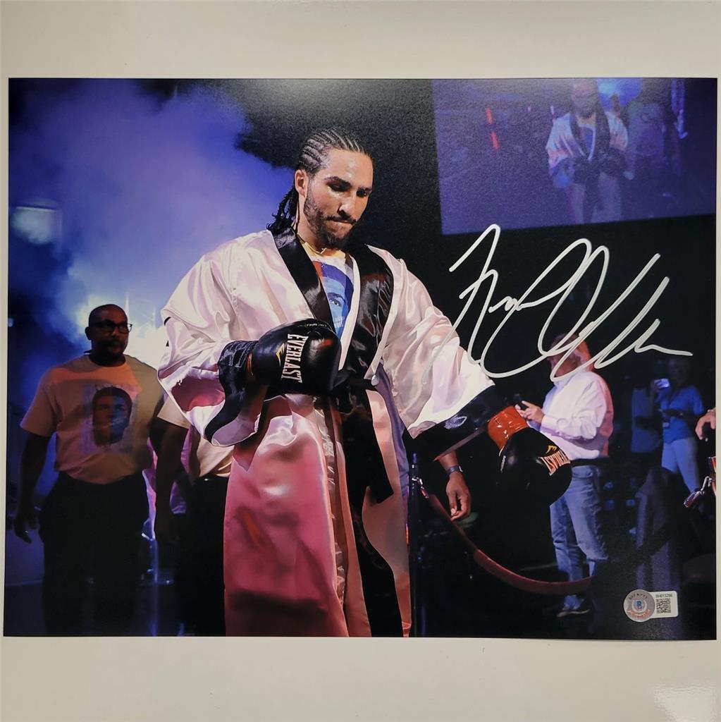 Nico Ali Walsh signed 11x14 photo #2 boxing autograph ~ Beckett BAS Holo
