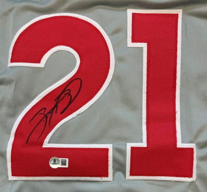 Sammy Sosa Chicago Signed Gray Slammin Sammy Baseball Jersey BAS