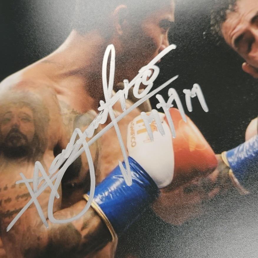 Mark Magsayo signed Boxing 8x10 photo #2 autograph ~ Beckett BAS Holo