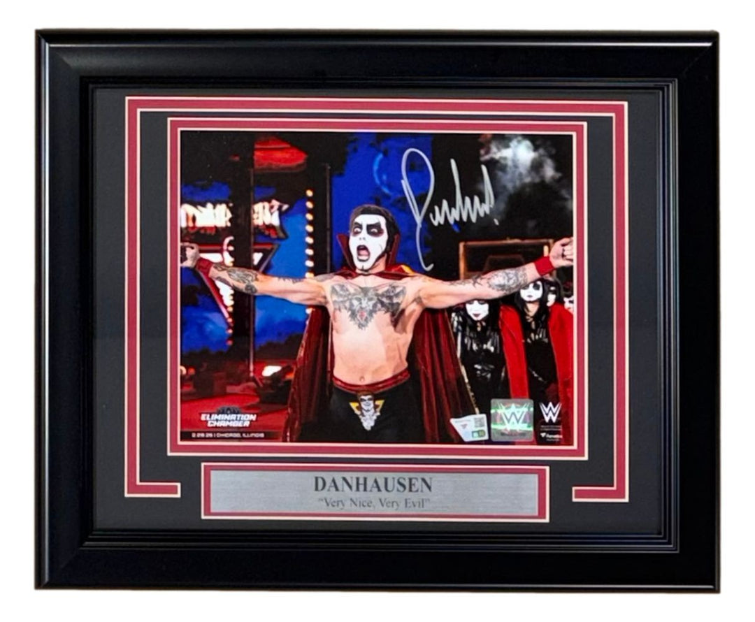 Danhausen Signed Framed 8x10 WWE Photo Fanatics