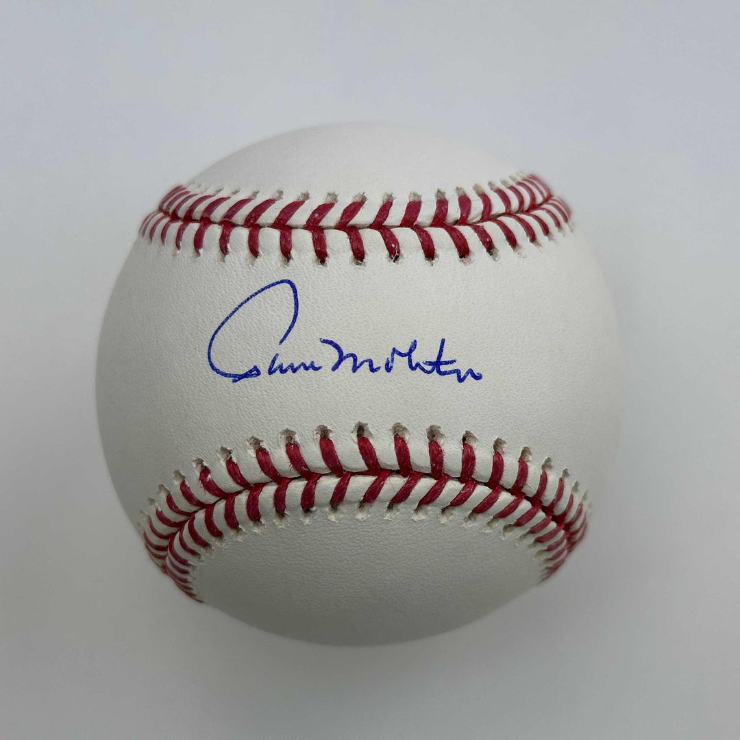 Autographed/Signed Paul Molitor Rawlings Baseball ROML JSA COA Auto