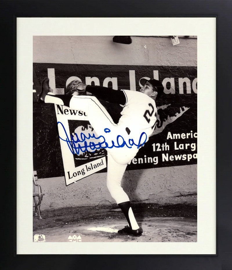 Juan Marichal signed San Francisco Giants MLB 8x10 Photo Framed - COA HOF/Dandy