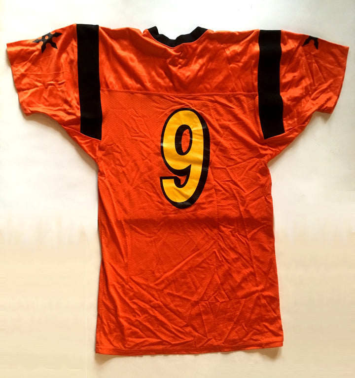 New Haven Ct Ninjas Game issued size L + 2" #9 Arena Football League jersey