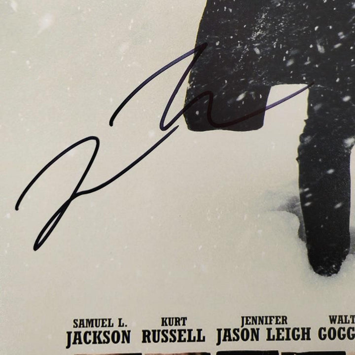 Quentin Tarantino signed The Hateful Eight 11x14 photo autograph ~ Beckett BAS