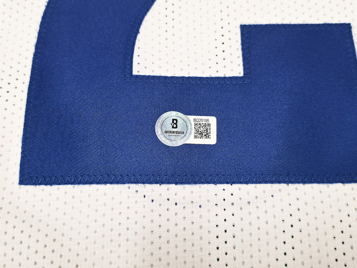 Los Angeles Rams Kyren Williams Signed White Jersey Beckett