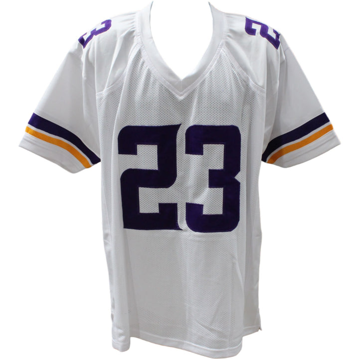 Andrew Booth Jr Autographed/Signed White Pro Style Jersey Beckett 45995