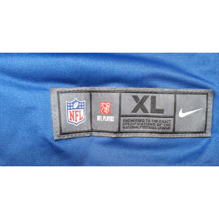 Carson Wentz Autographed Indianapolis Colts Nike Blue Jersey Beckett 43511