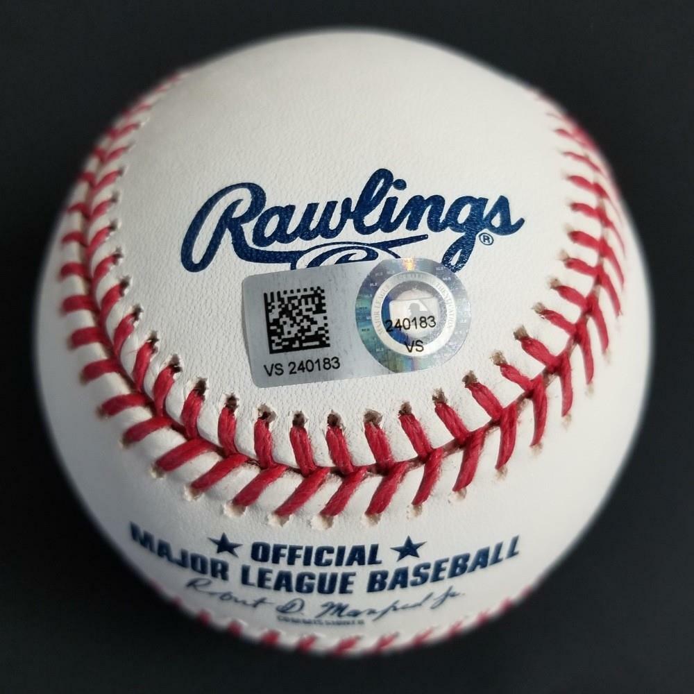 Mike Trout autograph "Millville Meteor" signed Baseball ~ MLB Auth Hologram Holo