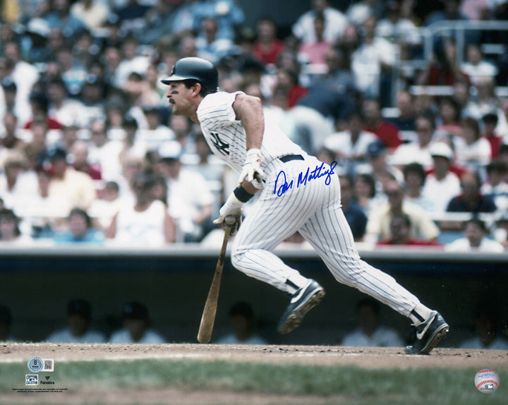 Don Mattingly Signed 16x20 Photo New York Yankees Beckett BAS