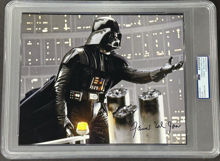 James Earl Jones Signed 8x10 Photo Auto PSA DNA Slab Darth Vader Star Wars