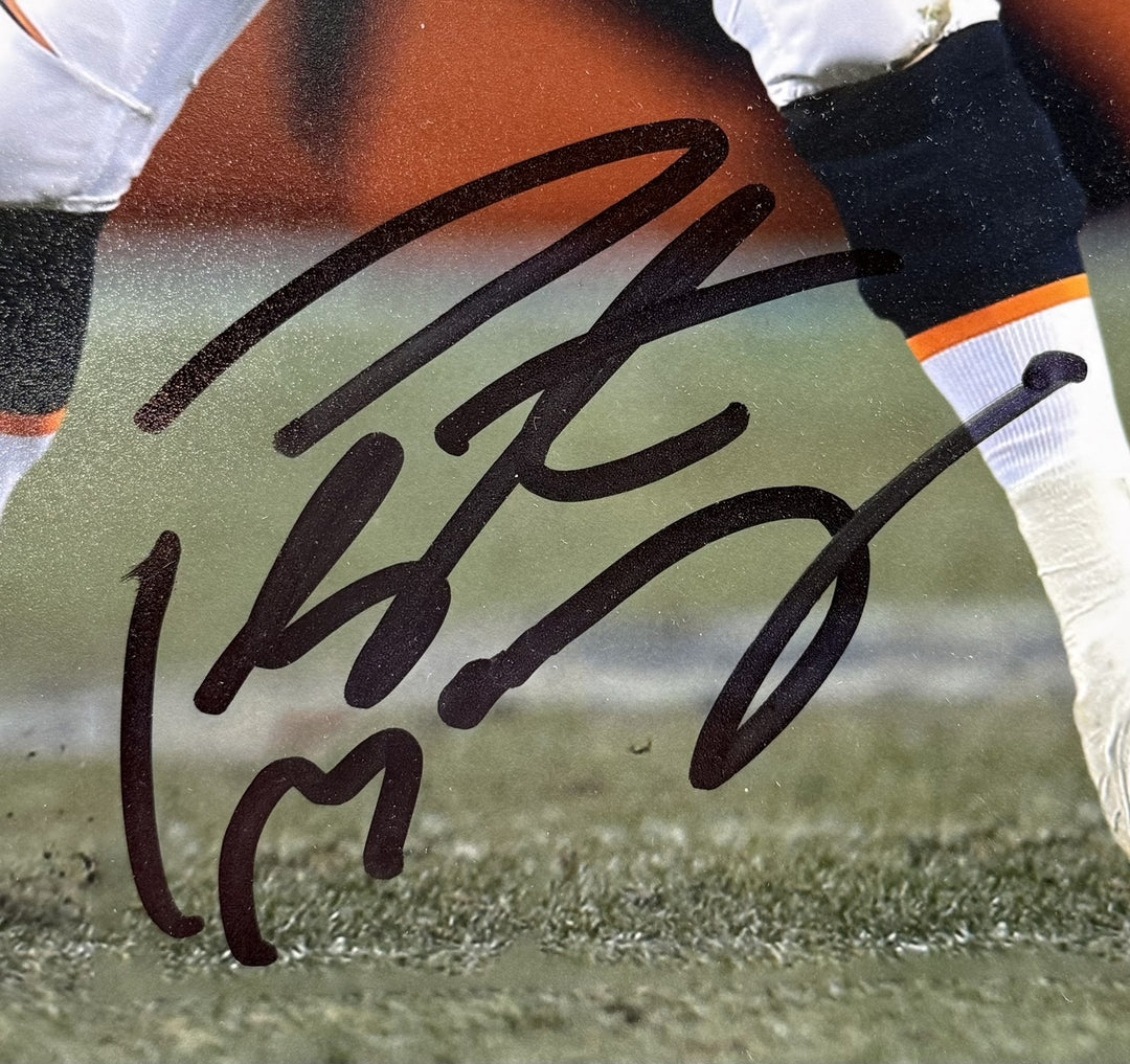 Peyton Manning John Elway Autographed Denver Broncos 16x20 Photo Beckett 56547
