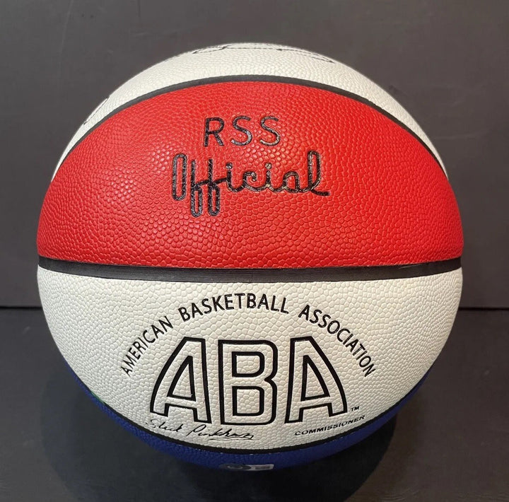 Julius Dr J Erving Nets signed ABA Official basketball autograph BAS Coa Hof
