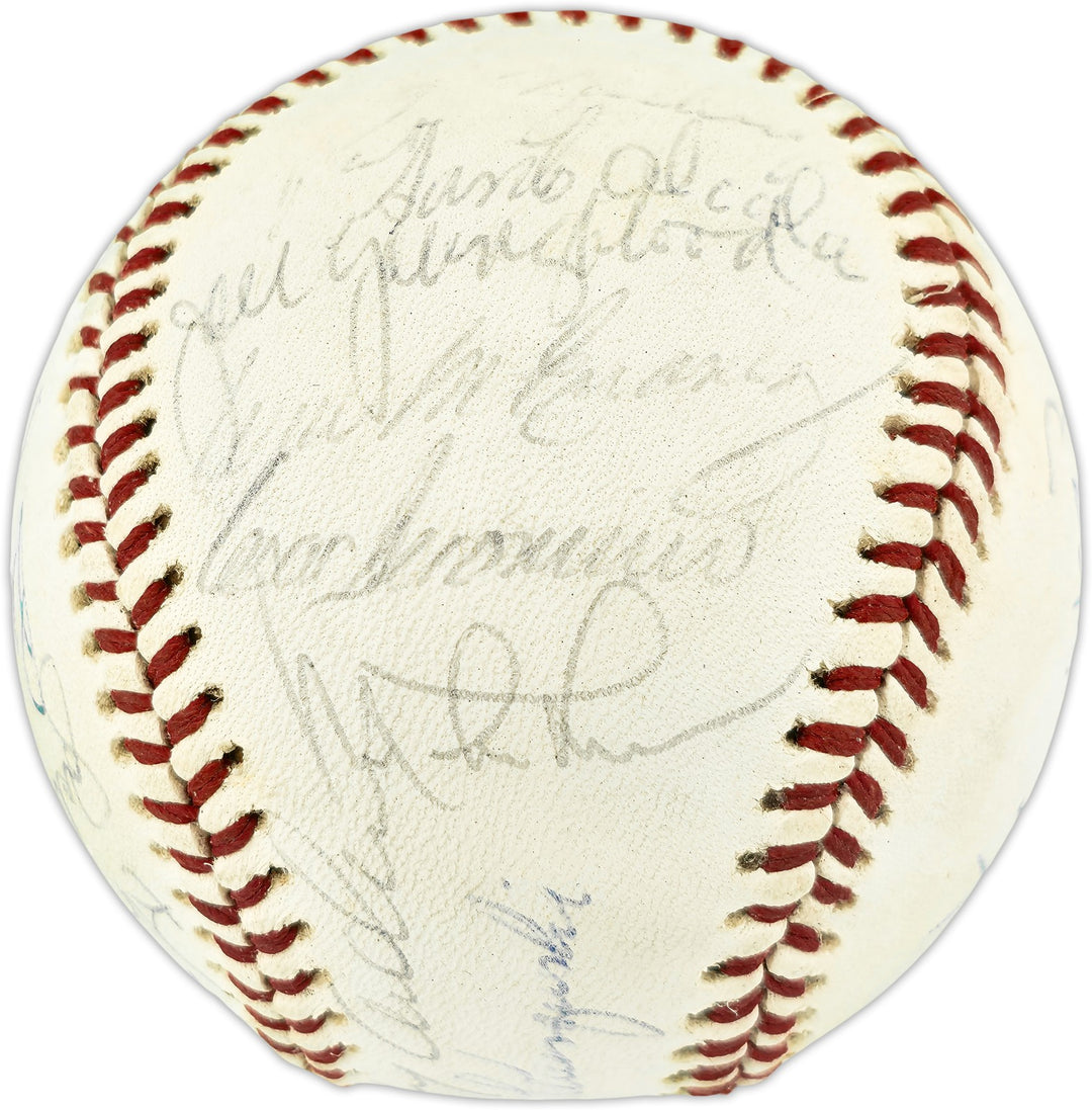 1976 Reds WS Champs Signed Feeney NL Baseball Beckett PSA/DNA