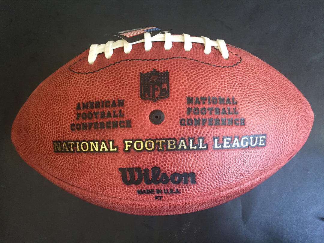 Don Larsen Yankees signed official NFL Football auto INS WS PG agent holo COA