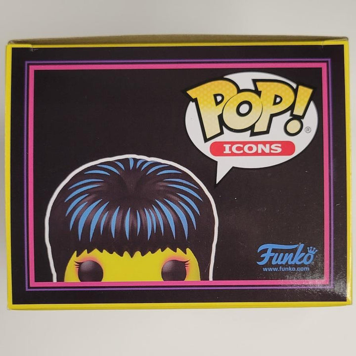 Elvira signed "Yours Cruelly" Black Light Funko Pop autograph O ~ BAS Holo