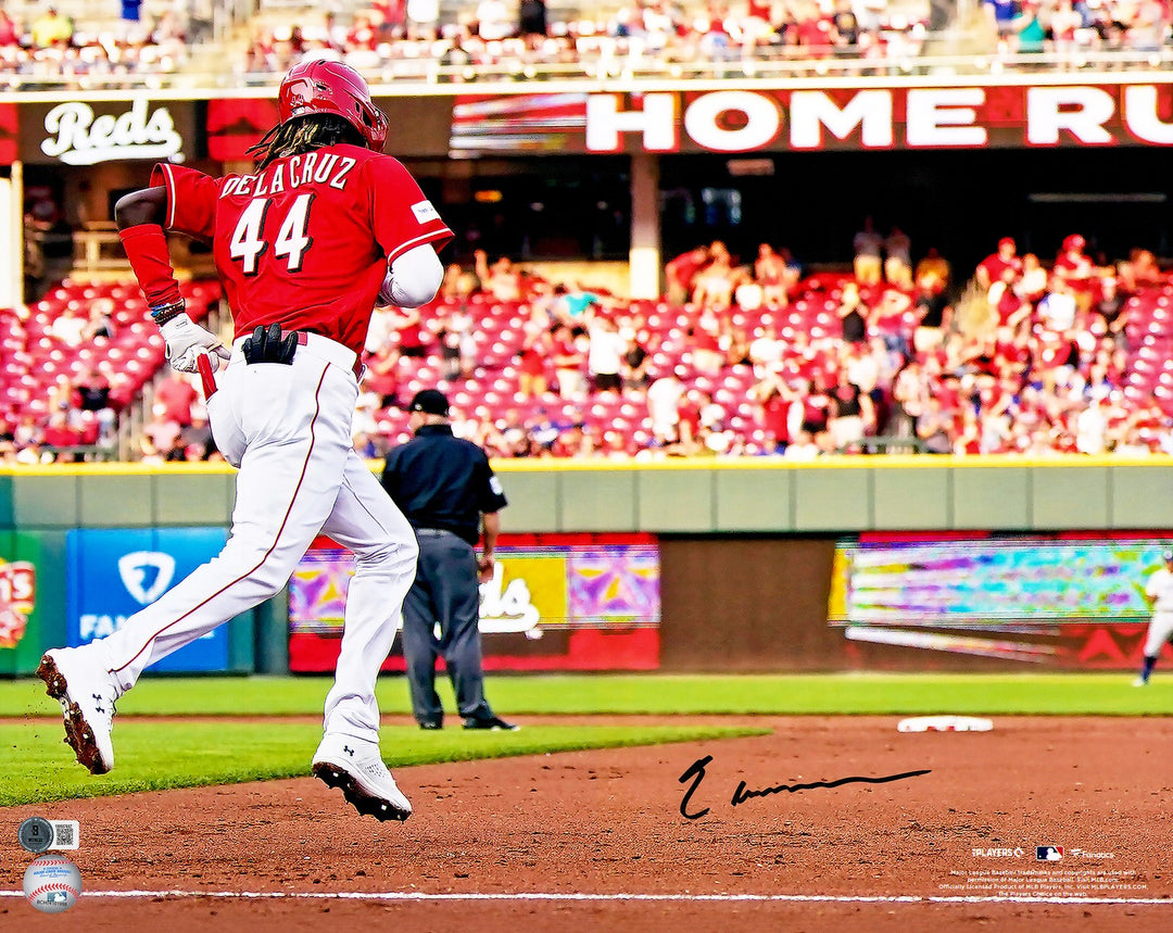 Elly De La Cruz Signed 16x20 Photo Cincinnati Reds Home Run Trot Beckett Witness