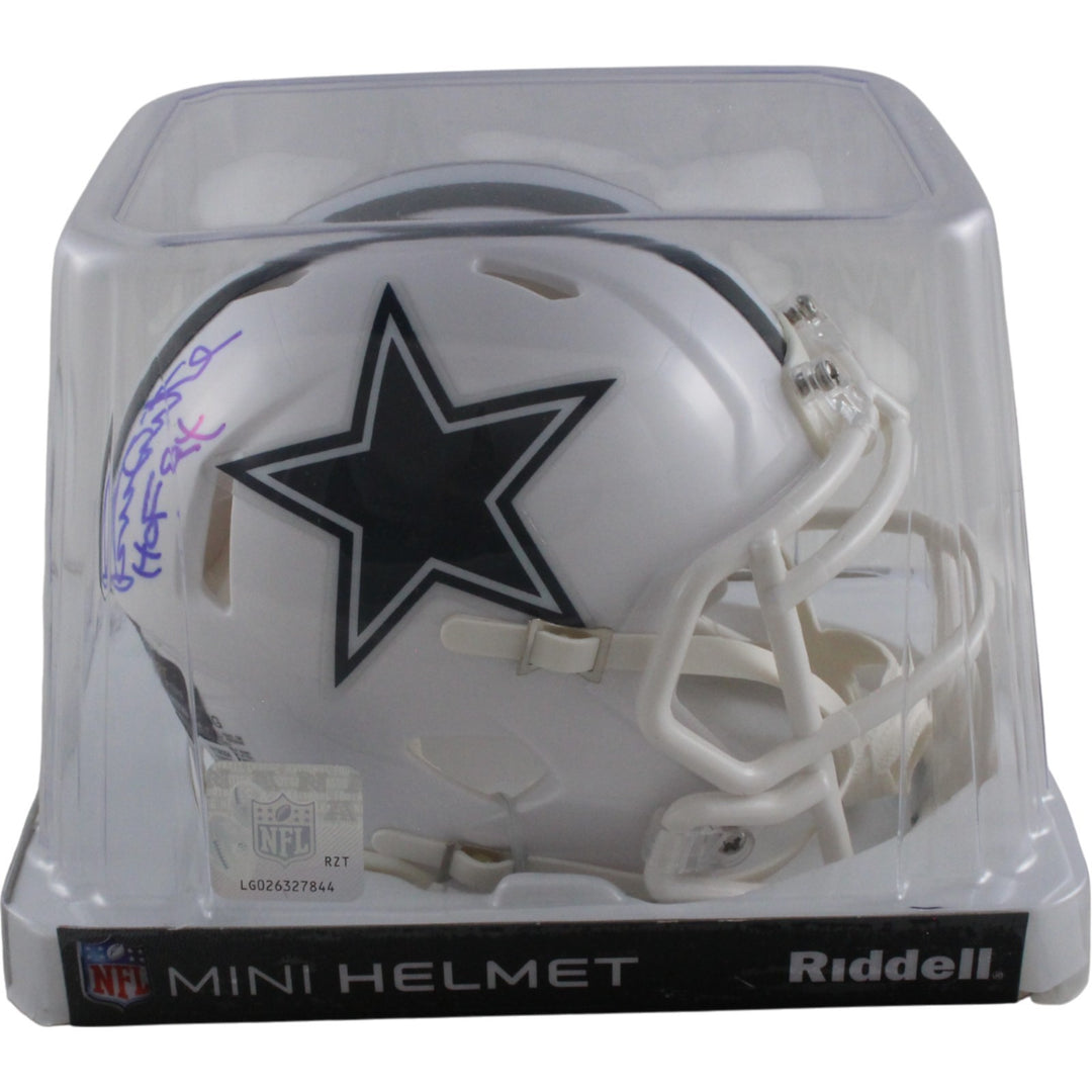 Randy White Autographed Dallas Cowboys 22 Alt Mini Helmet HOF Beckett 54280