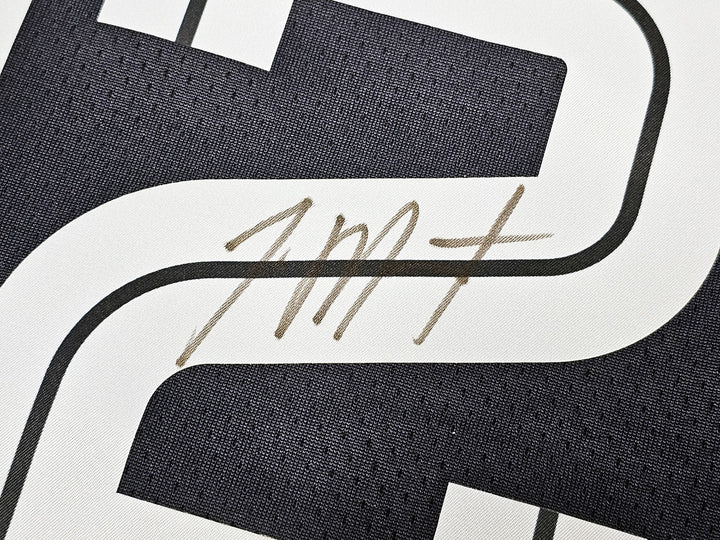 Grizzlies Ja Morant Auto Dark Blue Nike Icon Edition Swingman Jersey Size 48 BAS