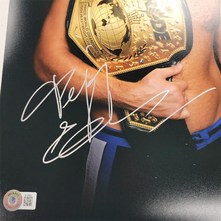 Fedor Emelianenko signed 11x14 Photo #1 UFC MMA autograph (B) ~ Beckett BAS Holo