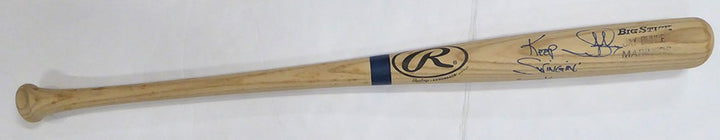 Jay Buhner Auto 1998 Game Issued Rawlings Bat Mariners "Keep Swinging" Beckett
