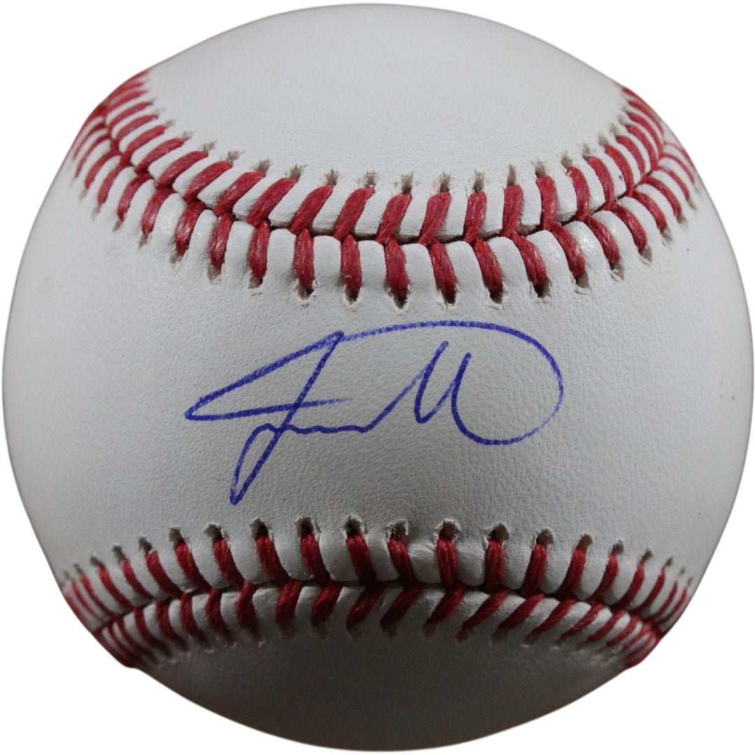 Jackson Merrill Autographed San Diego Padres OML Baseball Beckett 56309