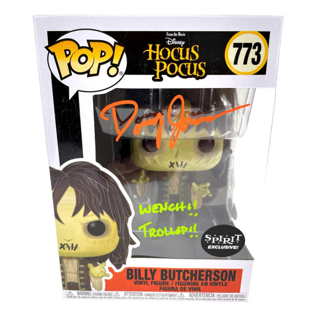 Doug Jones Autographed Hocus Pocus Funko Pop Inscribed Billy Butcherson JSA COA