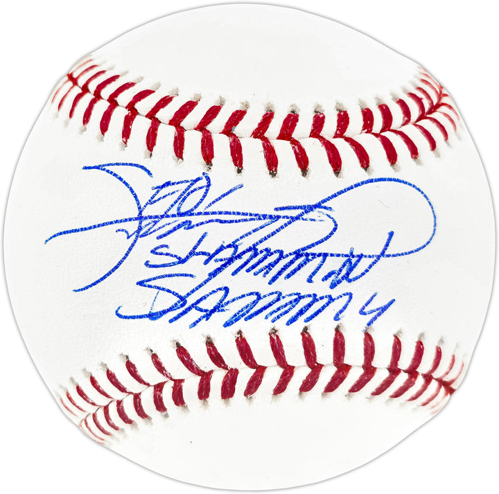 Sammy Sosa Signed Official MLB Baseball Cubs "Slammin Sammy" Beckett Witness