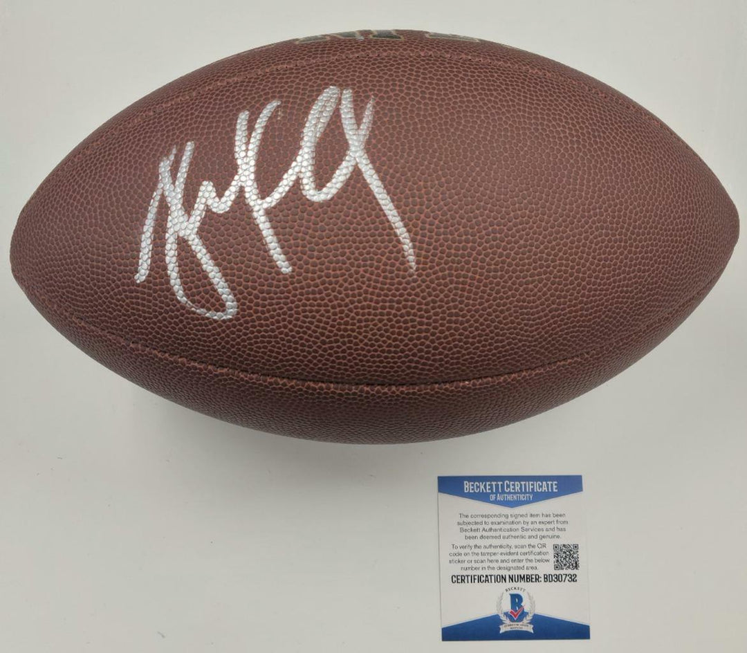 Luke Kuechly signed Football Carolina Panthers autograph (B) ~ Beckett BAS COA