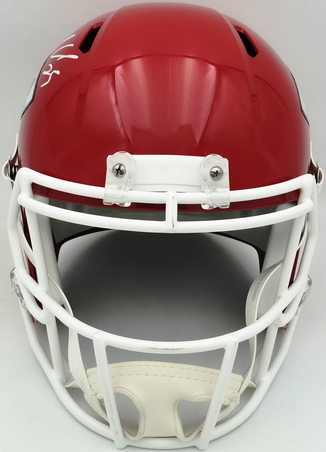 Jamaal Charles Signed Chiefs Red Full Size Speed Replica Helmet Beckett Witness