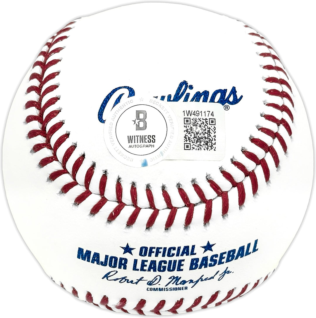 Jung Hoo Lee Signed MLB Baseball Giants Signed In English Beckett Witness