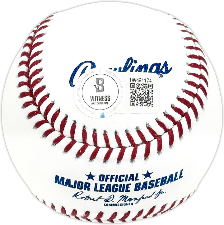 Jung Hoo Lee Signed MLB Baseball Giants Signed In English Beckett Witness