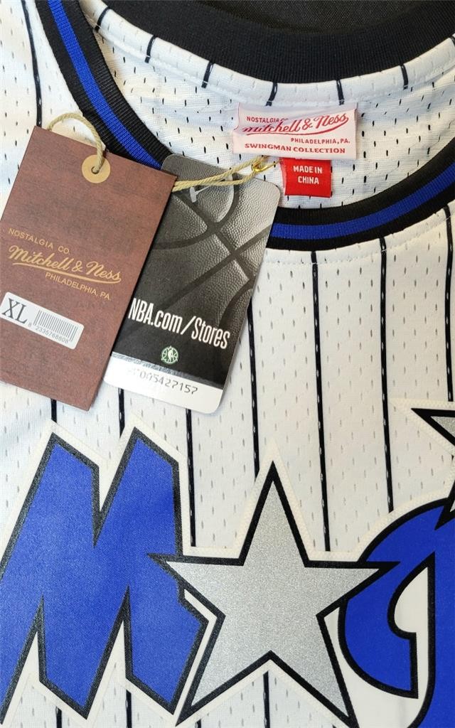 Shaquille O'Neal Shaq signed Mitchell & Ness 1993-94 Magic Jersey autograph PSA