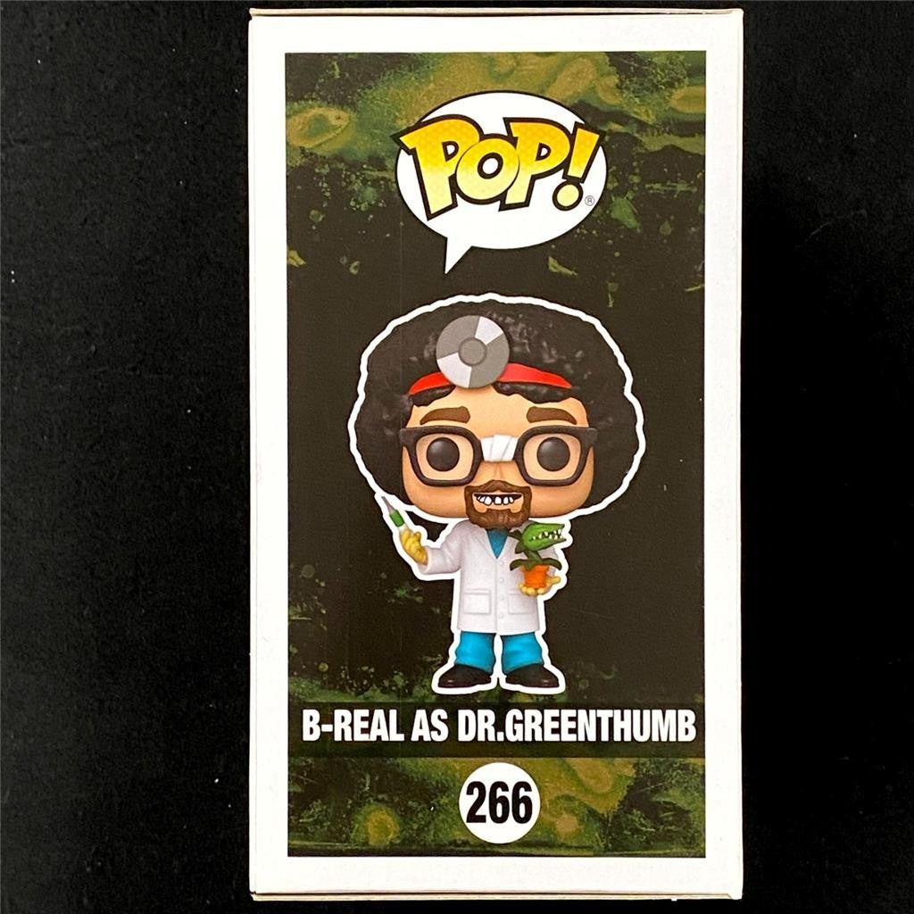 B-Real signed Cypress Hill Dr. Greenthumb Funko Pop! 266 figure autograph PSA