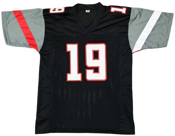 Texas Tech Red Raiders Tyree Wilson Signed Black Jersey "Guns Up" Beckett Wit