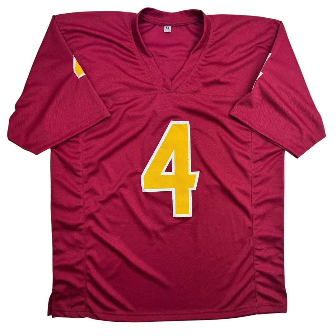 Autographed/Signed Cam Skattebo Arizona State Maroon Football Jersey JSA COA