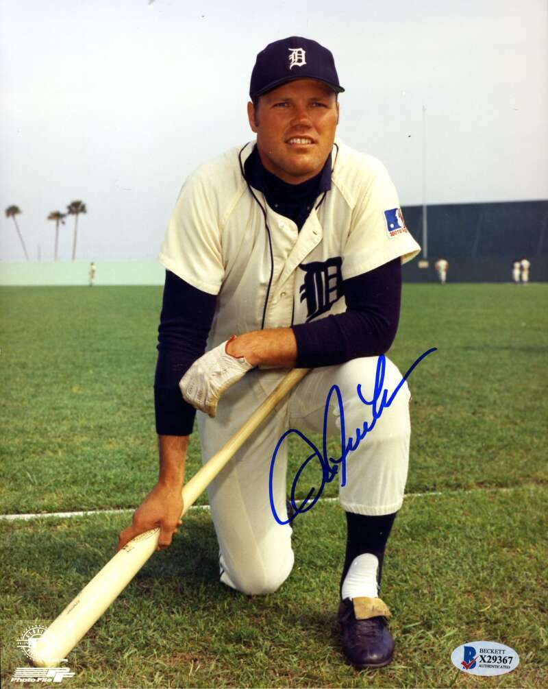 Bill Freehan BAS Beckett Coa Signed 8x10 Photo Autograph