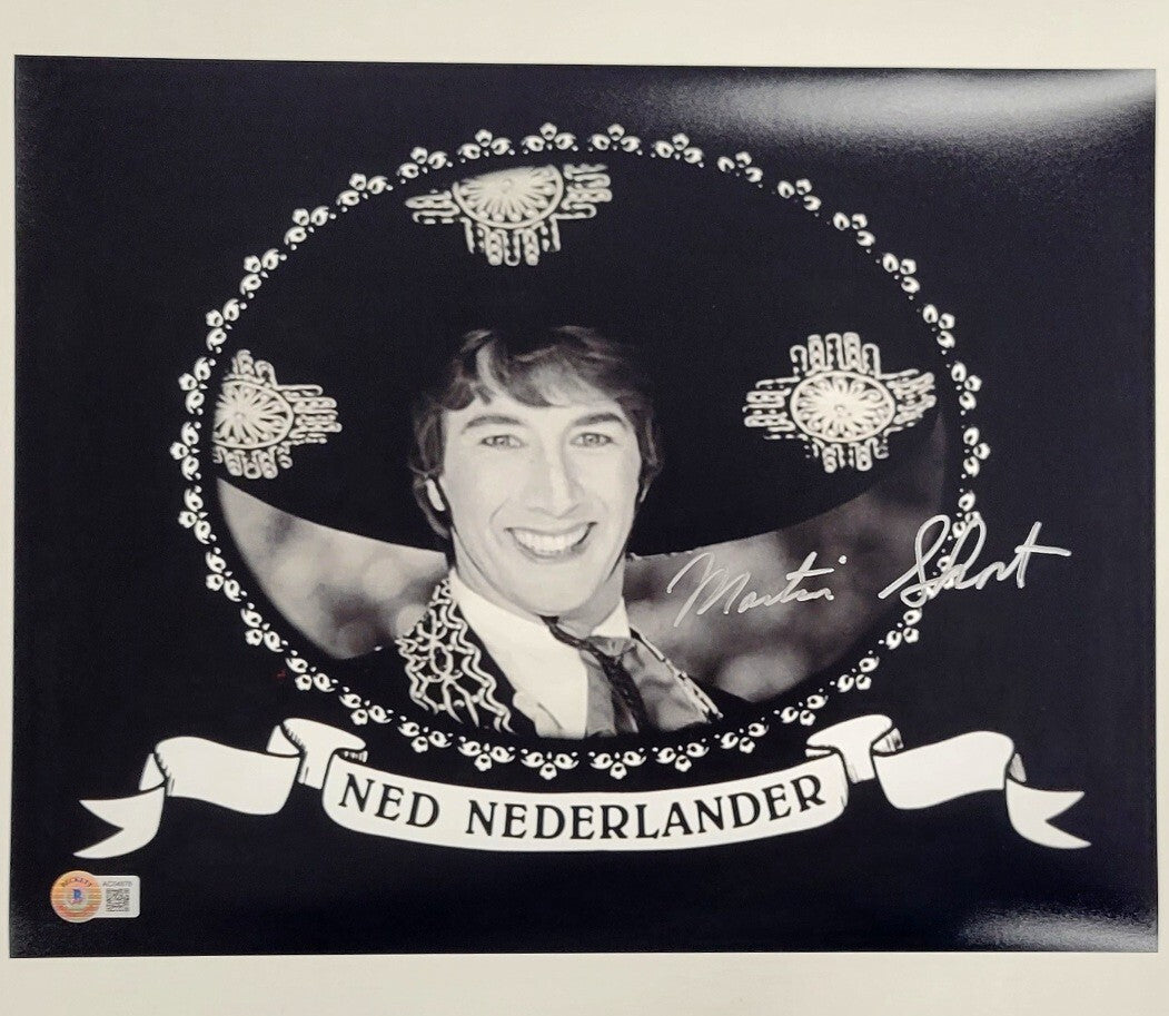 Martin Short signed Three Amigos Ned 11x14 photo #2 autograph ~ Beckett BAS Holo