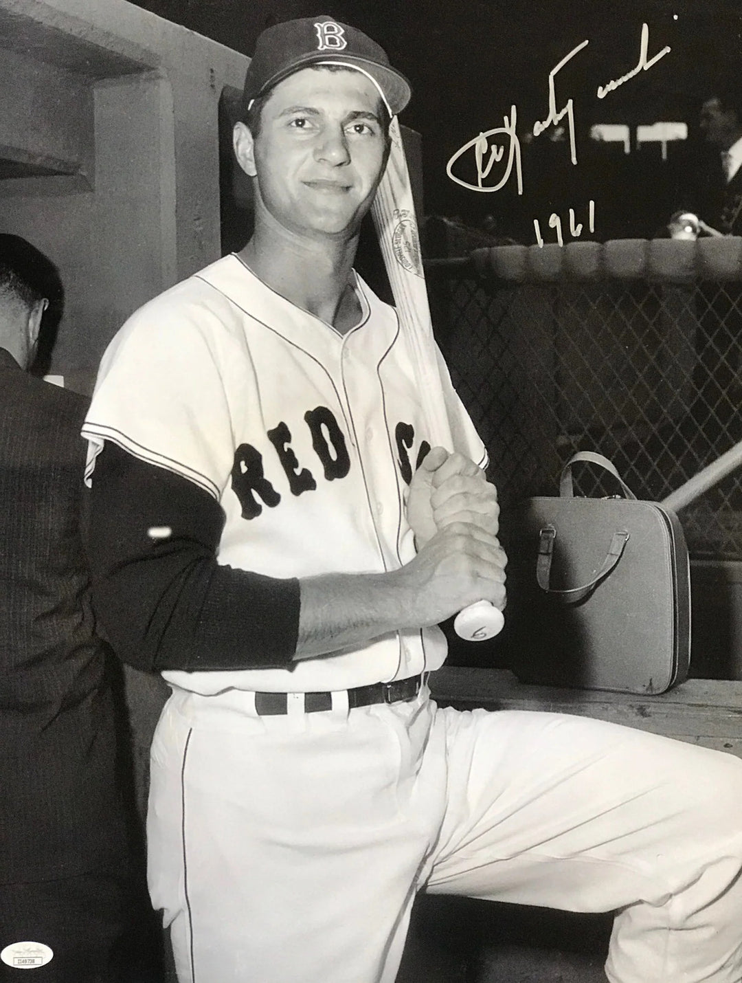 Carl Yastrzemski Autographed 16x20 Photo (JSA)