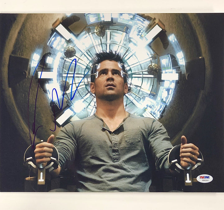 Colin Farrell autograph signed Total Recall 11x14 Photo PSA/DNA COA