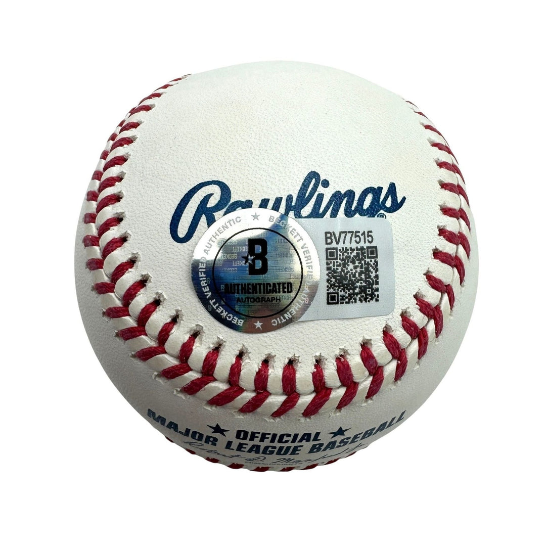 Autographed/Signed Sammy Sosa "609 HR" Rawlings OML Baseball ROML Beckett COA