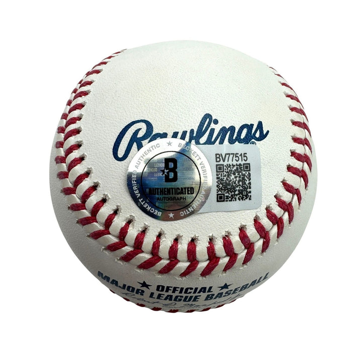 Autographed/Signed Sammy Sosa "609 HR" Rawlings OML Baseball ROML Beckett COA