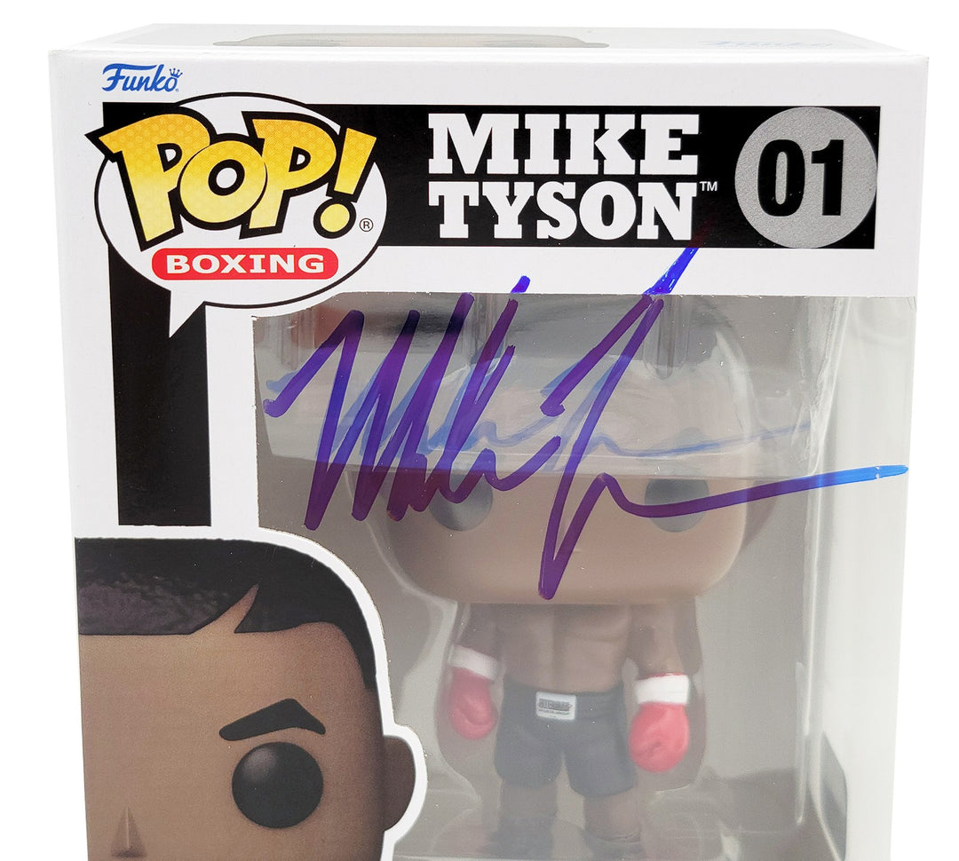 Mike Tyson Signed Funko Pop Vinyl Figurine Beckett BAS