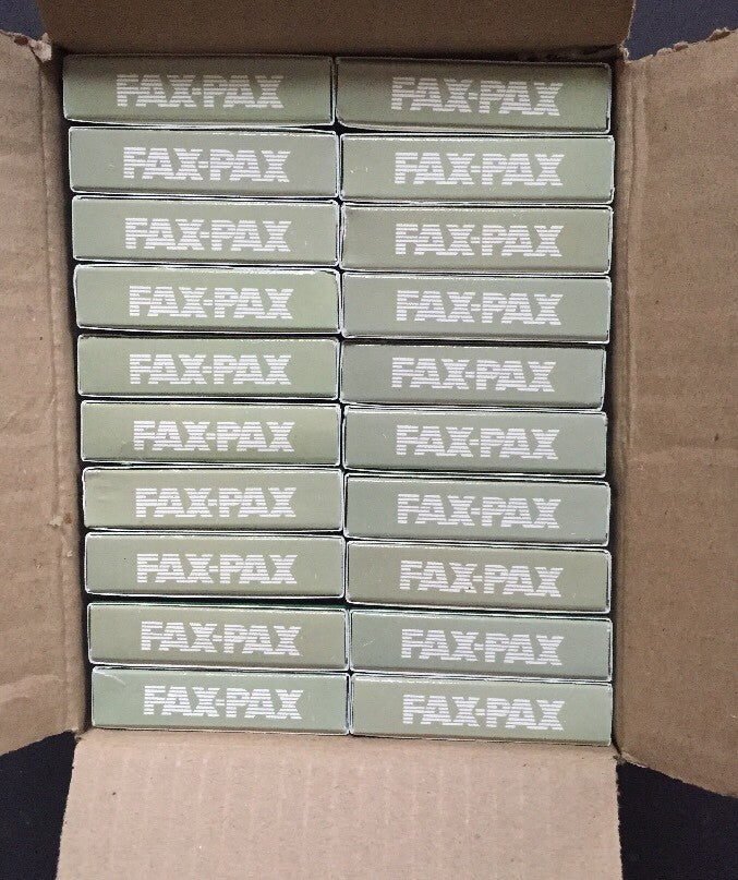 1986 FAX PAX TENNIS Factory Case 20 Set John McEnroe Steffi Graf Rc Mint Sets