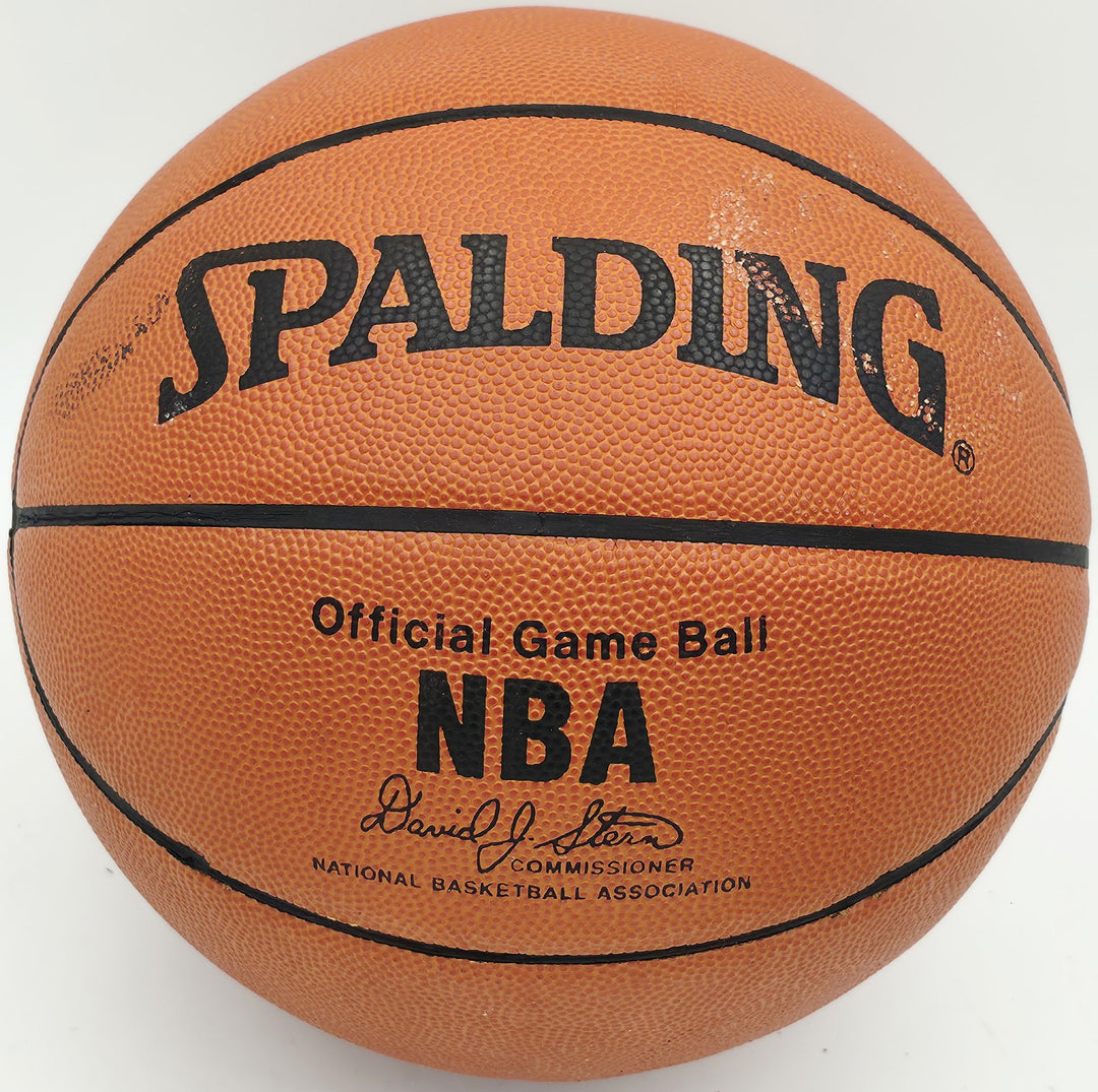 Calvin Murphy Auto Spalding NBA Leather Game Basketball Rockets HOF Beckett 0433