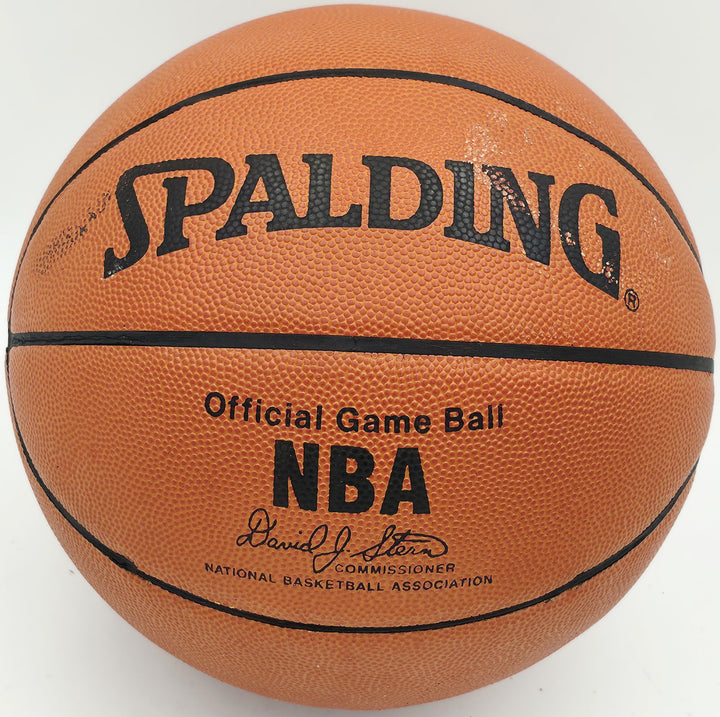 Calvin Murphy Auto Spalding NBA Leather Game Basketball Rockets HOF Beckett 0433