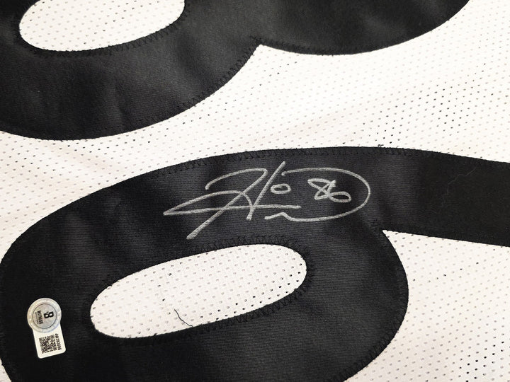 Pittsburgh Steelers Hines Ward Signed White Jersey Beckett Witness