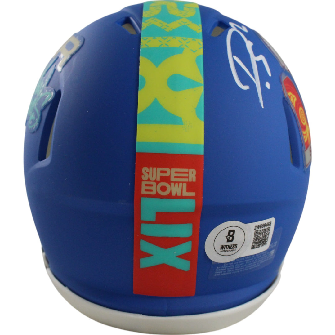 Darius Slay Signed Philadelphia Eagles Super Bowl 59 Mini Helmet Beckett 49409