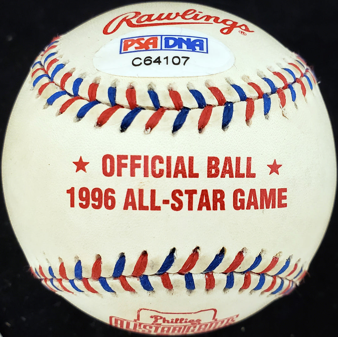 Mickey Rutner Autographed Signed 1996 All-Star MLB Baseball A's PSA/DNA #C64107