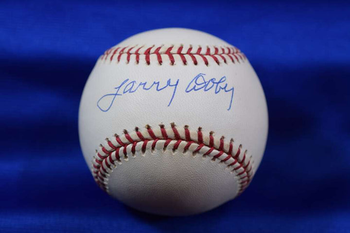 Larry Doby Tristar COA Autographed American League Signed Baseball