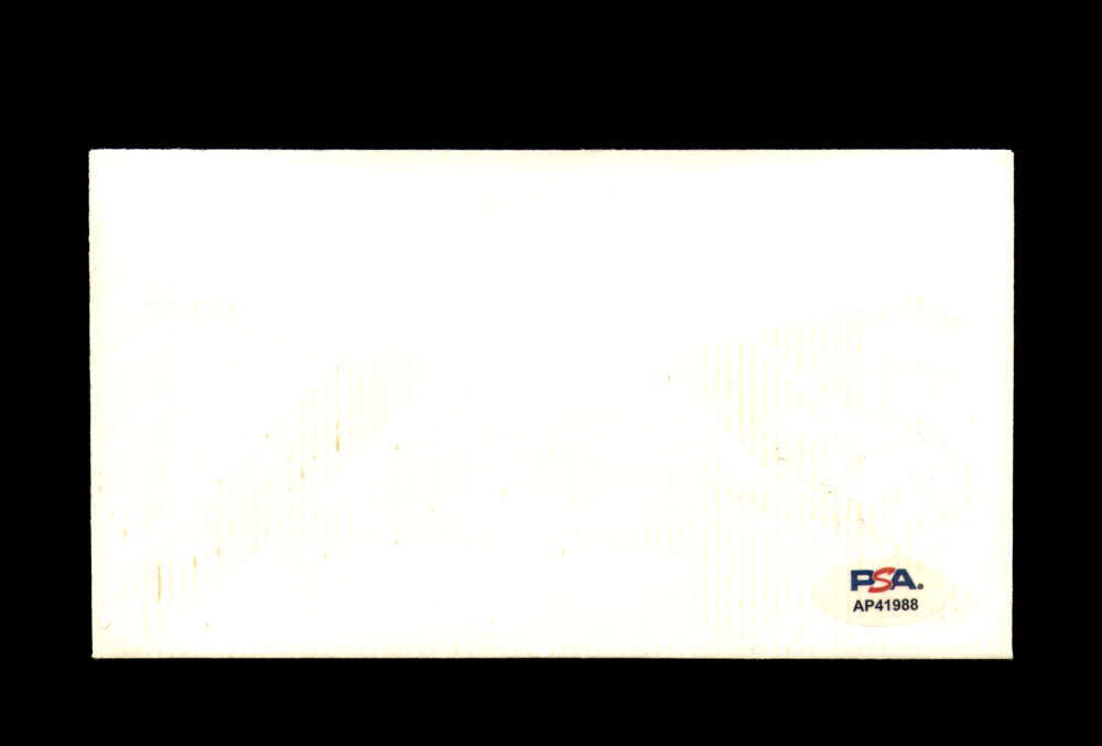 Don Drysdale PSA DNA Signed 1969 Centennial First Day Cover Cache FDC Autograph